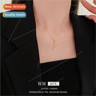 Necklace Pendant Gourd Neckla Collar Chain Delicate zirconia