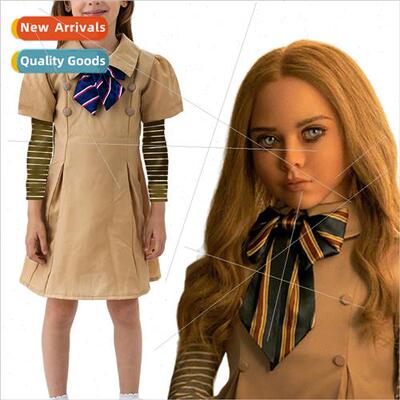 Megan movie dress cos clothes Halloween masquerade stage per
