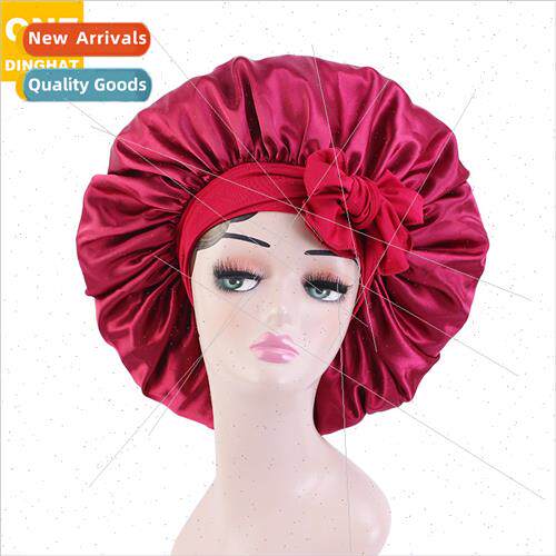 Extra Large Stchy Fluttering Ribbon Satin Sleeping Hat Bow R