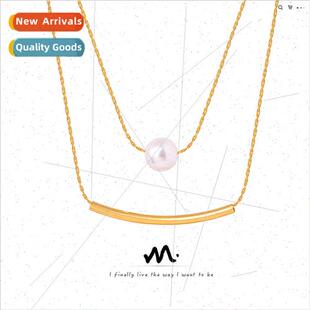 beads double gold fashion plated steel glue tanium New layer