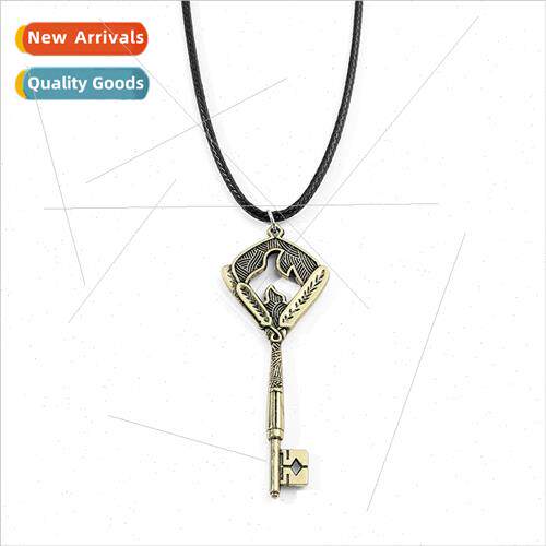 Uncharted event book game  Natsuhiko key necklace metal badg