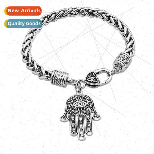 Jewelry Fatima Palm Devil Eye Bracelet Europe American Hundr
