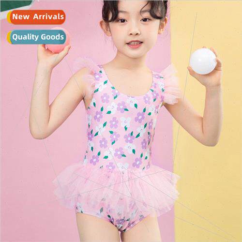 Swimsu Childrens ttle Kids Korea ins One-piece Cute Princess
