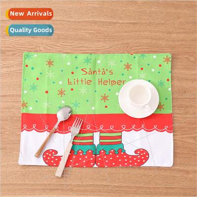 Table Decorations Christmas Table Runner Elf Printed Table R