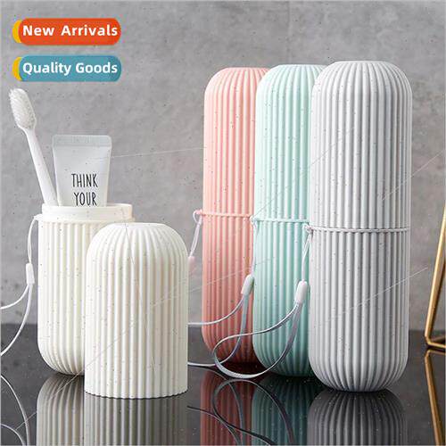 Portable travel toothbrush box toothbrush tube creative simp