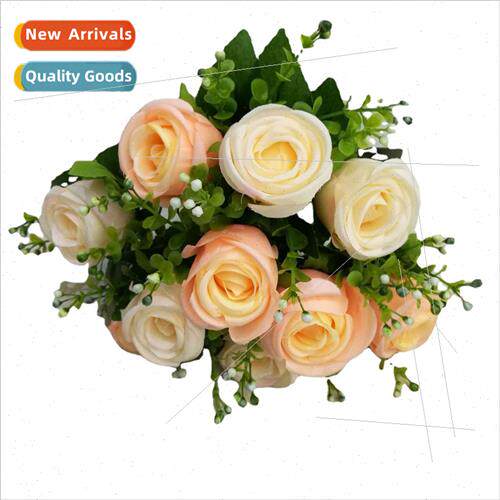 mulation flower Artificial ink orchid bud roses Wedding Brid