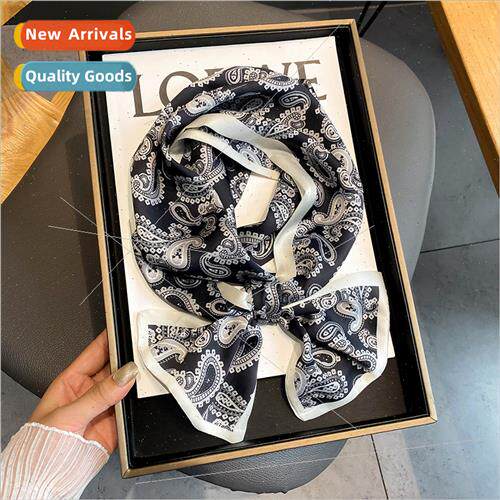New fall winter fashion simulation silk geometric pattern si