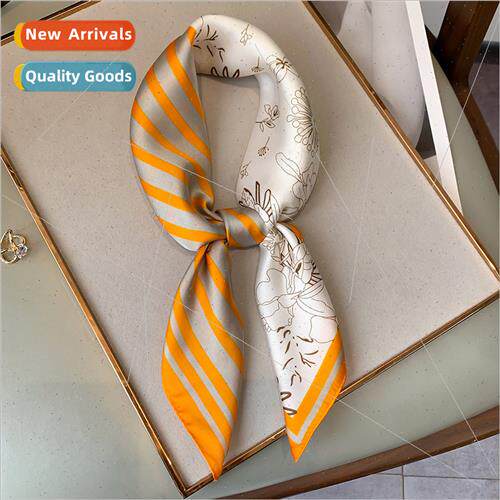 2021 new spring fall small flowers temperament small silk sc