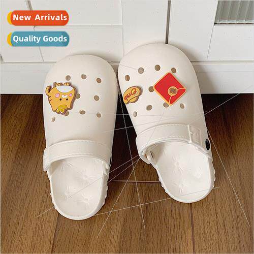 Soft cartoon Fazhi tiger wrapped head cave shoes eva -slip t