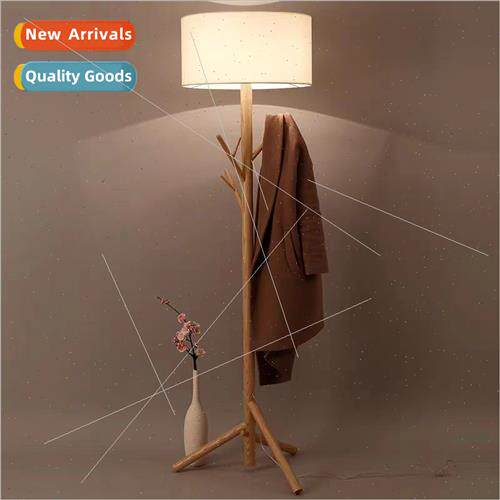 New study log living room floor lamp simple bedroom room sol