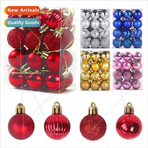 Christmas decorations 3/4cm24P shaped electroplated shiny Ch