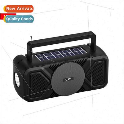 New wireless bluetooth solar flashlight speaker two-in-one o