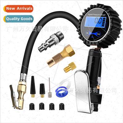 Tire digal display inflation gauge pump gauge digal display