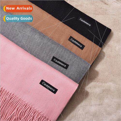 Scarf female Korea  autumn winter monochrome imation cashmer