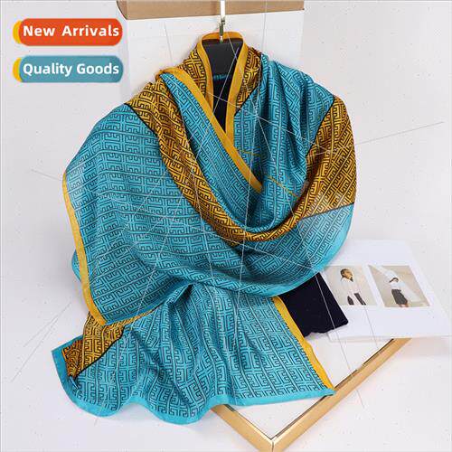 Spring summer new Korea  imation silk scarf fashion decorati