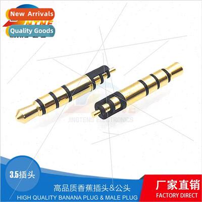 3.5 Audio Plug 3.5mm Four-Pole Headphone Plug Audio Video Ad