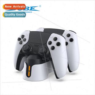 PS5 Ele Grip Dual Dock Charger P5 wh LED Display ght Dual Gr