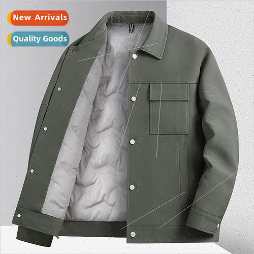 Men work paragraph down jacket men winter new light short ja