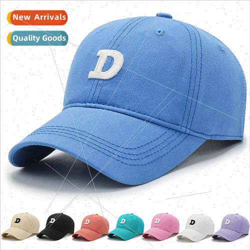Hat spring fall duck tongue hat ins tide retro washed cotton
