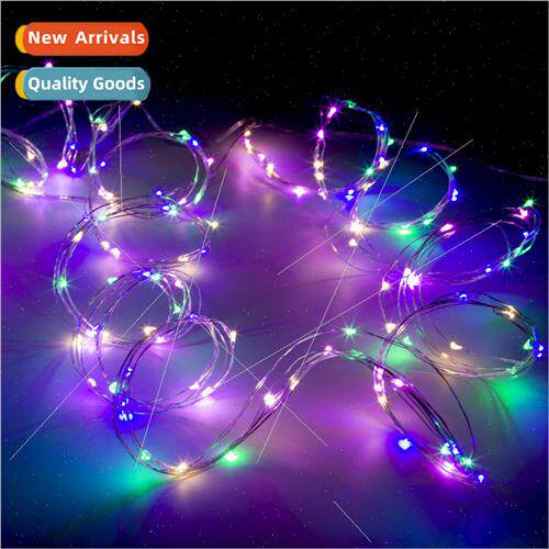 Bulk colorful 150 lights LED mini copper wire lights bare li