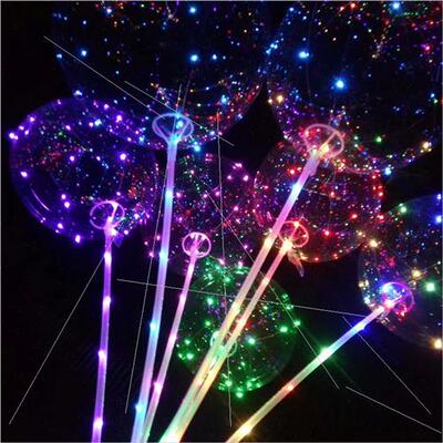 20 inch -marking ultra-clear bobble ball light balloon ins l