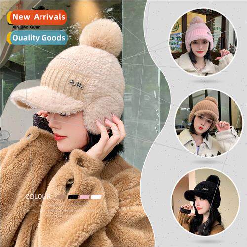 8337 winter ear protection warm hat female Korea  Hundred ta