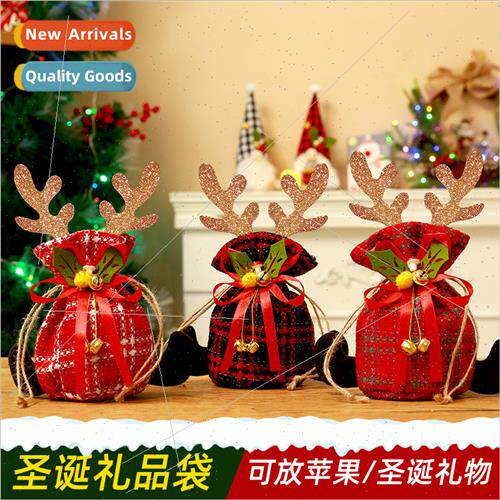 Antler bells Christmas apple bag candy box gift activies kin