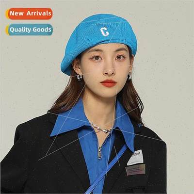 Spring summer new knted beret female Japan sweet lovely thin