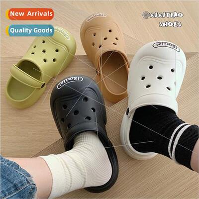 EVA -slip outside wear stepping sh sense hollow slippers sim