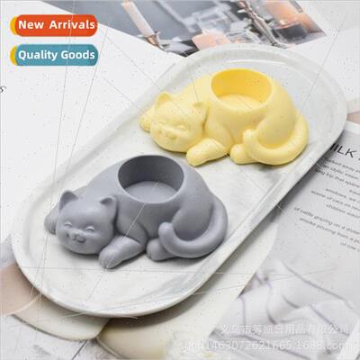 Kten Candle Holder Mould Clearwater Concrete Planter Cute Cr