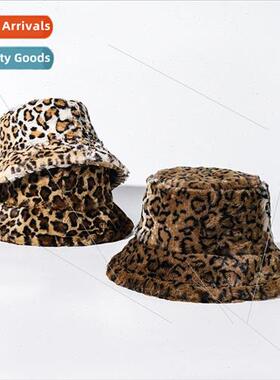 Autumn winter hat female imation rabb hair fisherman hat Kor