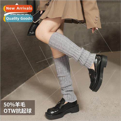 New wool knted socks sets winter womens thickened warm anti-