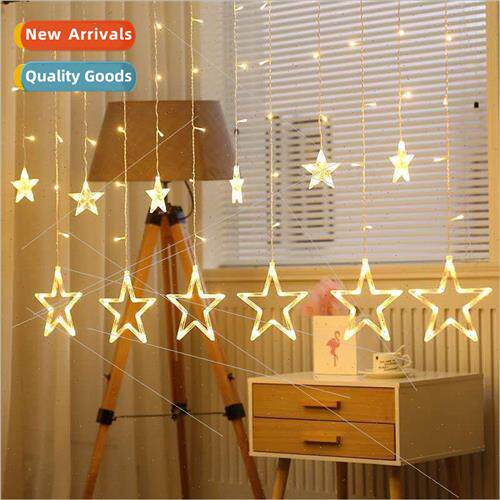 LED star curtain lights small colorful lights flashing light