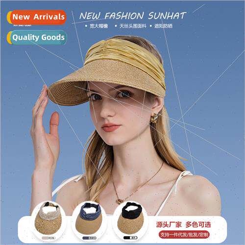 8142 summer outdoor topless sun hat children beach sunscreen