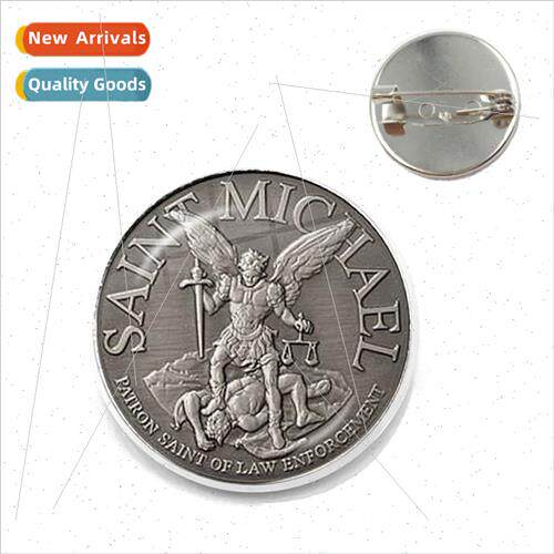 Archangel St. Michael Holy Shield Protection Charm Russian O
