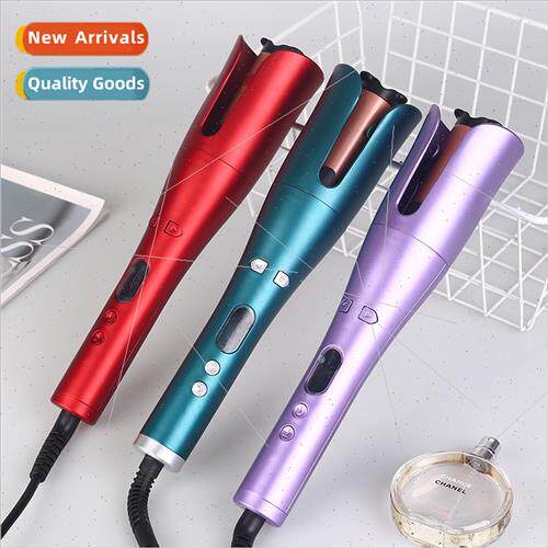 New rose wave curling iron intelligent automatic anti-scald