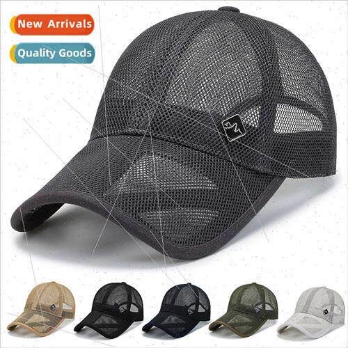 Sun hat men hat spring summer breathable mesh duck tongue ca