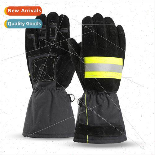 Firefighting gloves outdoor men firefighting protection anti