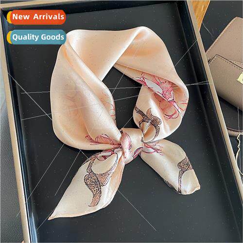 lk scarf female spring fall new fashion silk printing square