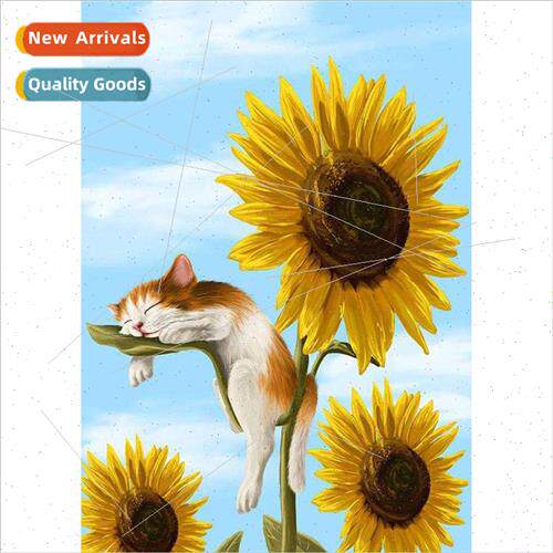 New hand-applied diamond full diamond living room animal dec