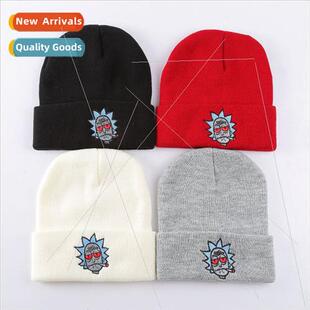 Morty Rick Pullover Wool New Hat Embroidered