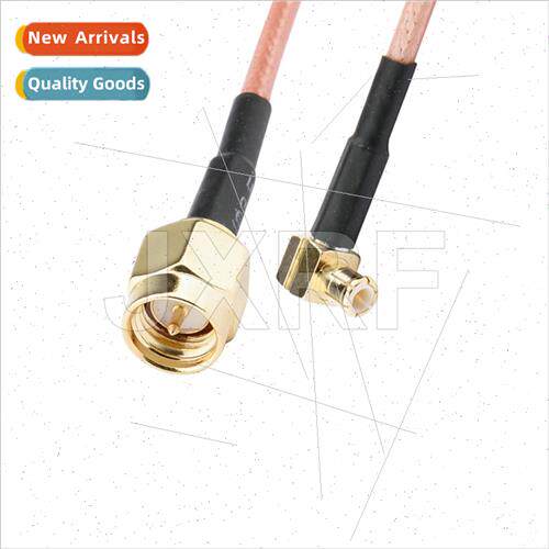 RF Coaxial RF Cable SMA Male to MCX Male Right Angle SMA-J/M