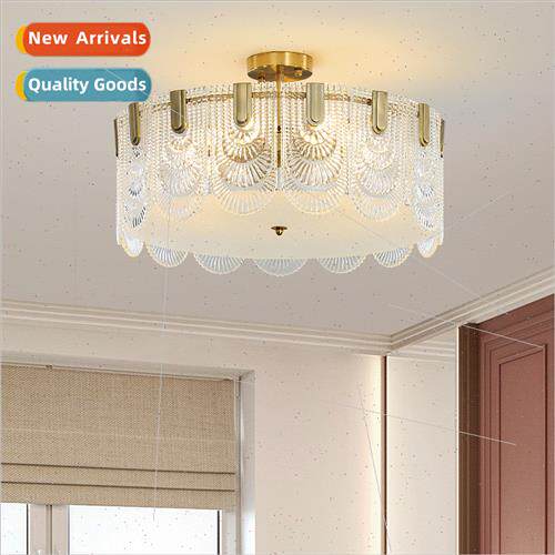 French crystal chandelier lamps lanterns modern simple light