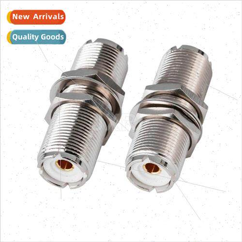 RF Connector SO239 UHF Female to Female  Through Extended UH