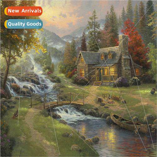Cross Stch New DIY Cottage Full Stch mple Handmade Thread Em