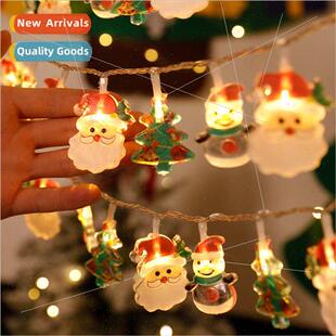 string snowman old Led lights man deco Christmas