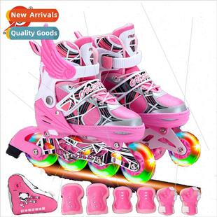 adjustable elementar New Shen childrens skates flash full