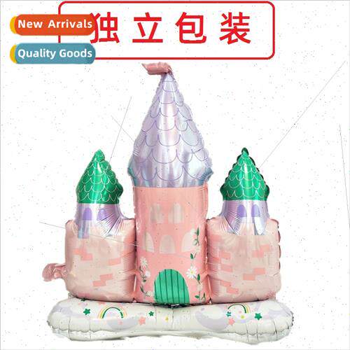 Dream castle aluminum film balloon children birthday party p