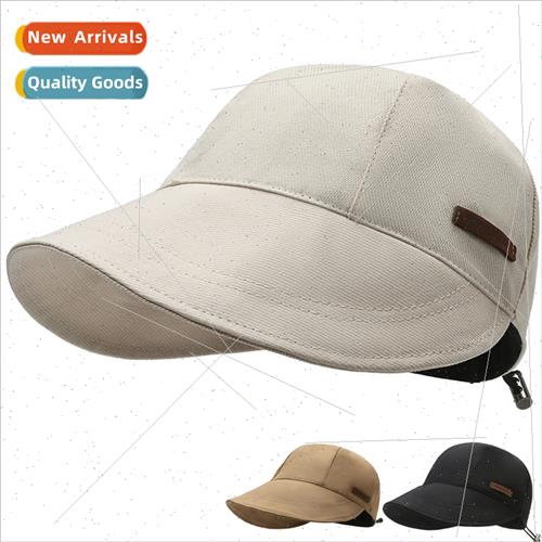 Spring Autumn new short brim outdoor face-shading sun hat sh