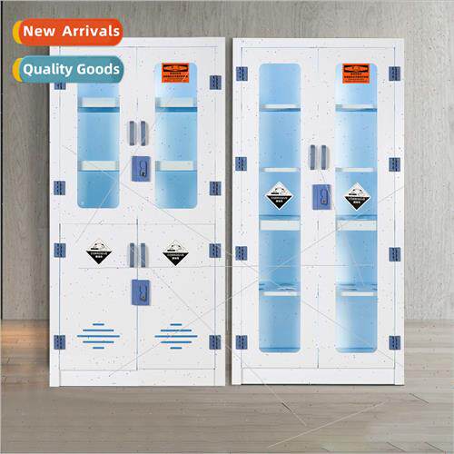 PP acid alkali cabinet laboratory acid alkali resistant doub